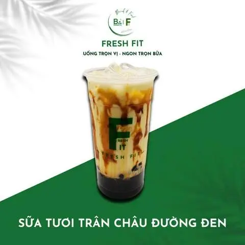 Hình ảnh Sữa tươi trân châu đường đen size M