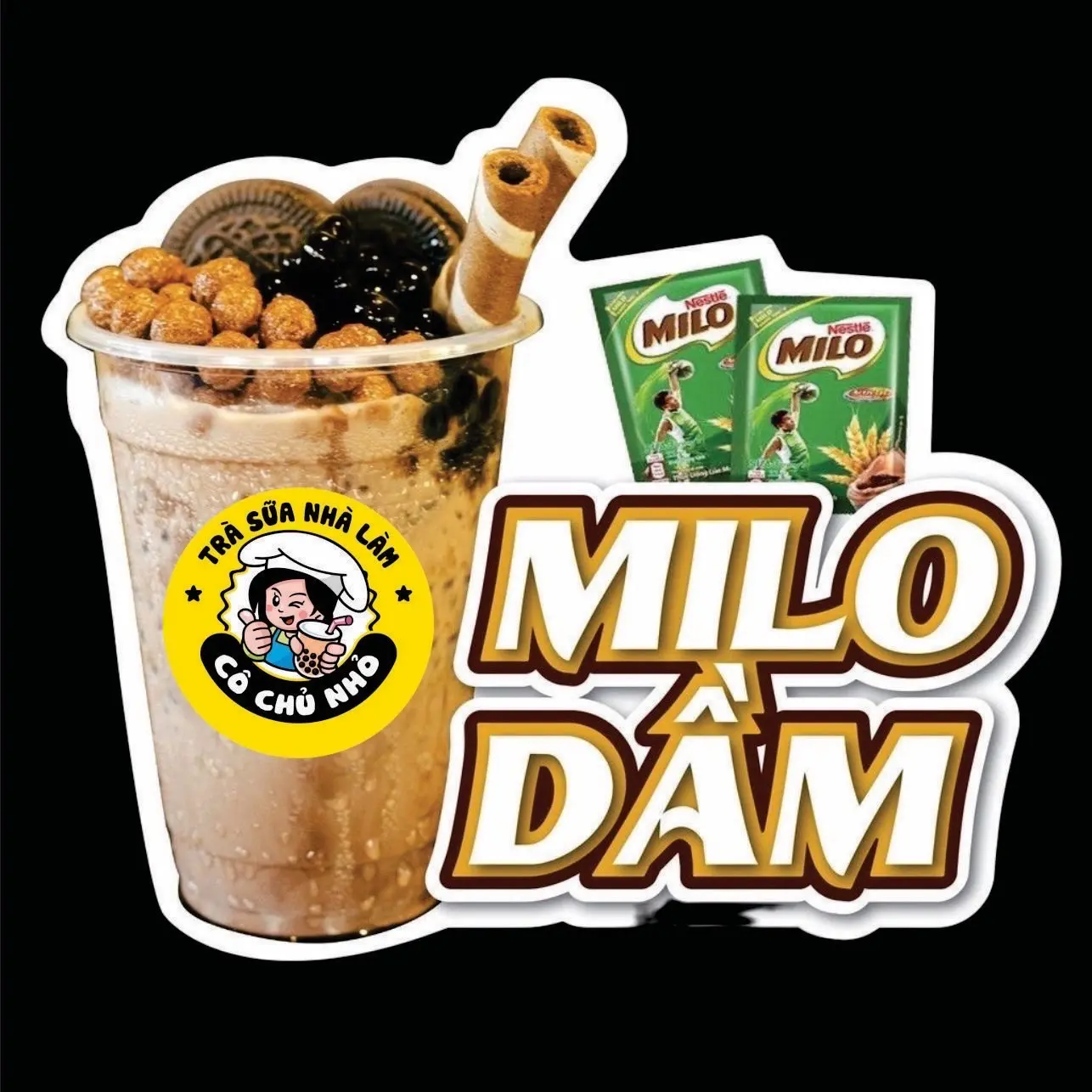 Hình ảnh Milo dầm đá xay - size 1000ml