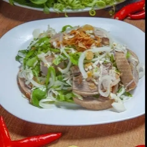 Hình ảnh gỏi vịt 5 người (chưa có cháo, bún, miến)