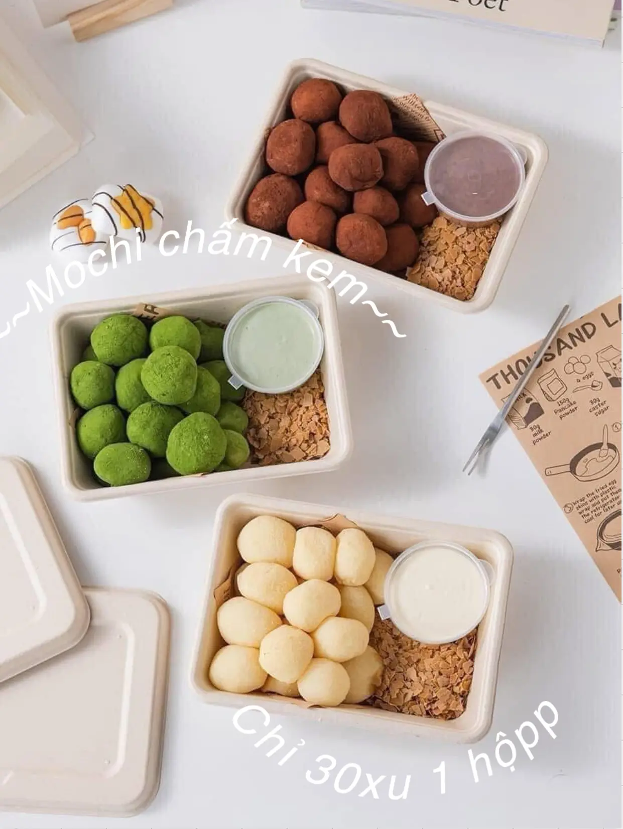 Hình ảnh (NEW) MOCHI CHẤM KEM