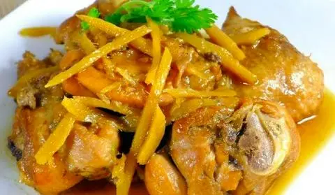 Hình ảnh Cơm - vịt kho gừng