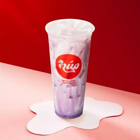 Hình ảnh Latte Khoai Môn (Sữa Gấu) - Ly 700ml