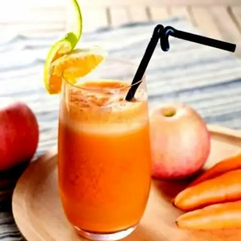 Hình ảnh Ép táo cà rốt