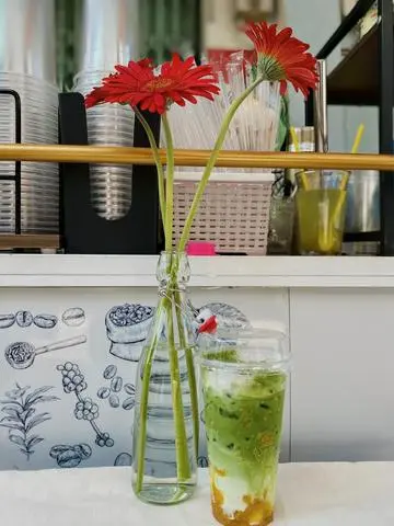 Hình ảnh Matcha peach