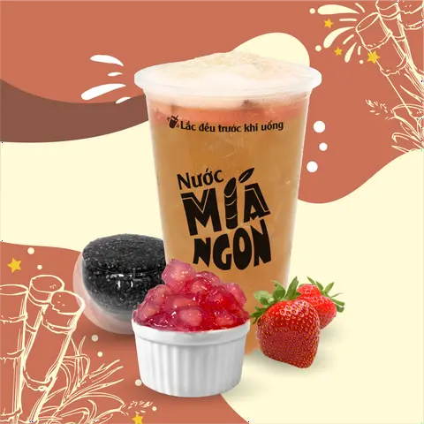 Hình ảnh Combo Mía Dâu - Size Lớn (L)