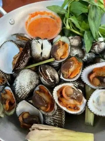 Hình ảnh Sò lông hấp sả 