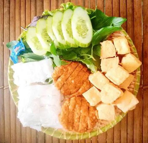 Hình ảnh [Deal Hot] Bún Đậu Chả Cốm - Nem Chua Rán 