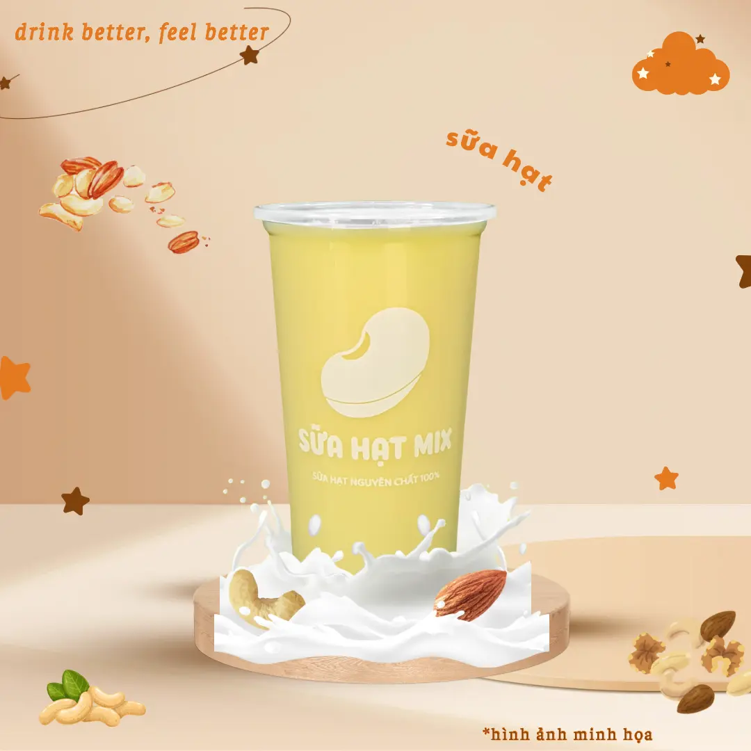 Hình ảnh Sữa Đậu Xanh Mix 2 Vị