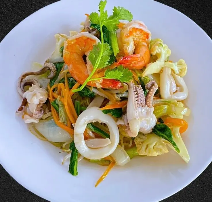 Hình ảnh Mì xào hải sản