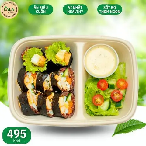 Hình ảnh Sushi gạo lứt - Vị Nhật siêu cuốn -495kcal