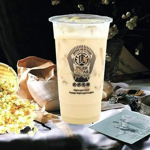 Hình ảnh Trà xanh kem sữa