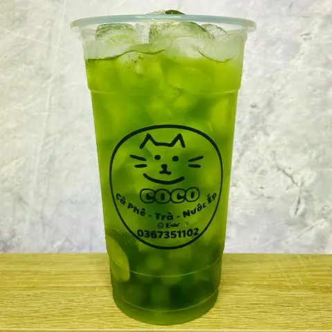 Hình ảnh Trà tắc thái xanh ly 700ml