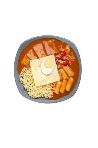 Hình ảnh Tokbokki ramen phô mai