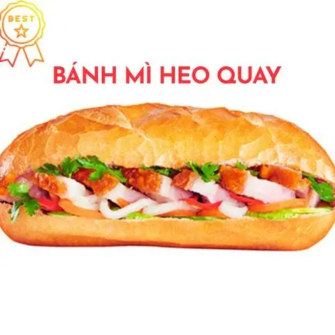 Hình ảnh Bánh Mì Heo Quay 