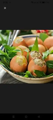 Hình ảnh hột gà nướng xào me 