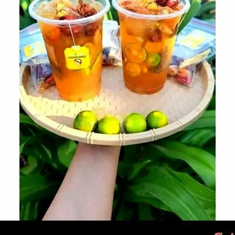 Hình ảnh Trà tắc ly lớn 