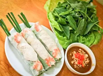 Hình ảnh Combo 10 gỏi cuốn tôm thịt