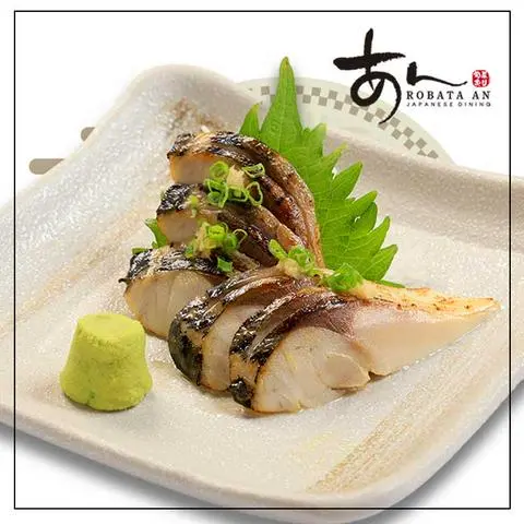 Hình ảnh "SHIME-SABA" Vinegar Mackerel Sashimi/Sashimi cá saba ngâm dấm