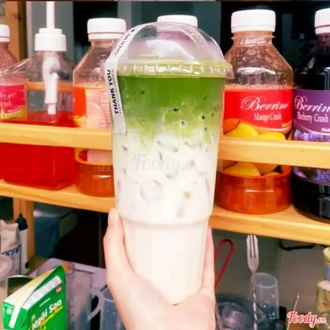 Hình ảnh latte mat cha