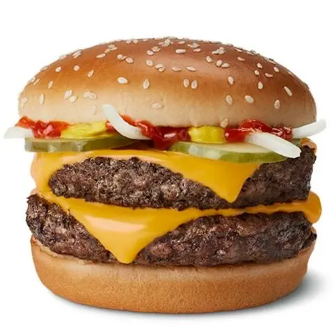 Hình ảnh Double Cheeseburger (XL) - Kèm Khoai - Coca