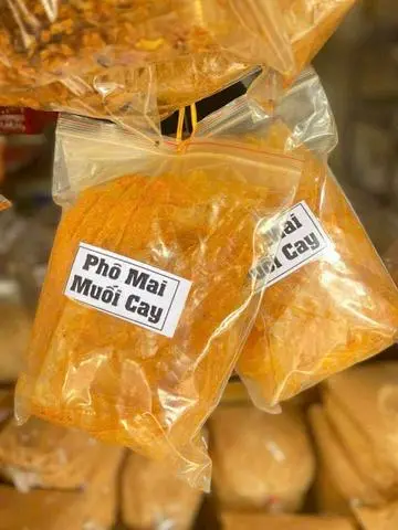 Hình ảnh Bánh Tráng Phô Mai Muối Cay