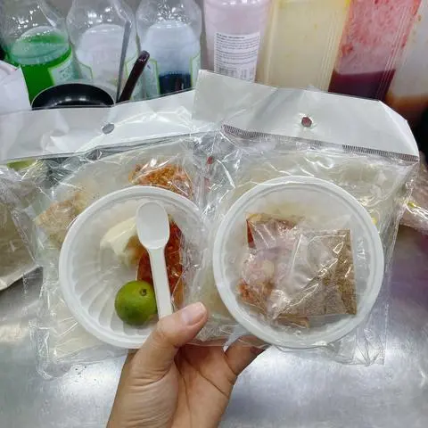 Hình ảnh Bánh tráng chấm bơ
