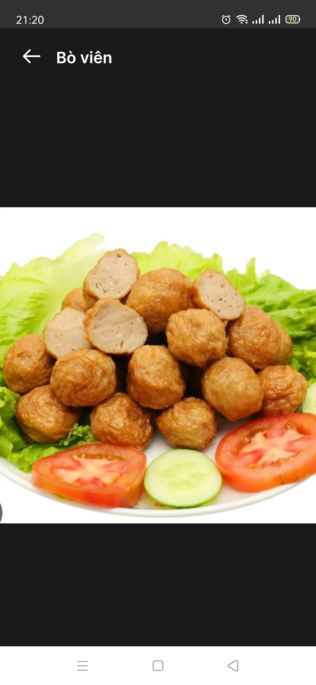 Hình ảnh bò viên