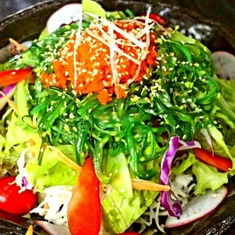 Hình ảnh Salad Rong Biển - Salad Heathy + Sốt Mè 