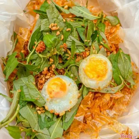 Hình ảnh Bánh tráng Long An 2 trứng cút
