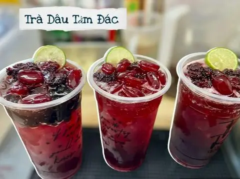 Hình ảnh Trà dâu tằm hạt đác