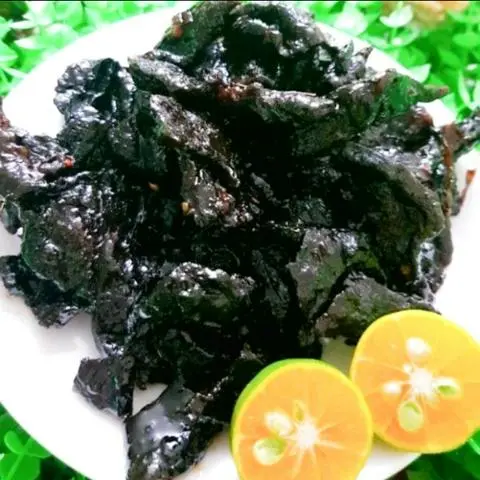 Hình ảnh Khô bò đen