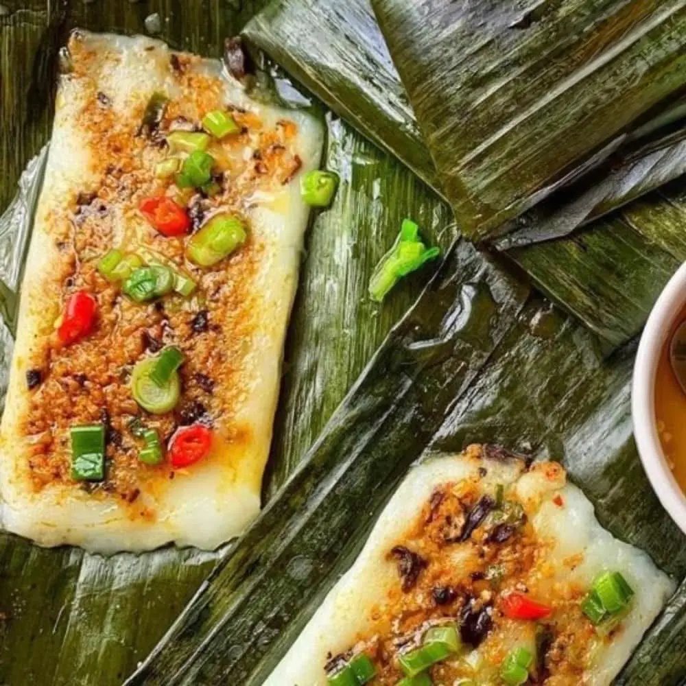 Hình ảnh Ăn thử bánh nậm 