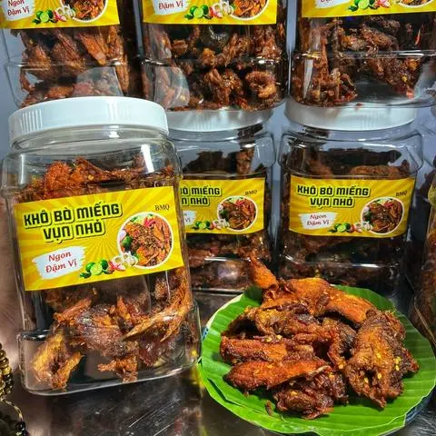 Hình ảnh Khô Bò Miếng Vụn Nhỏ 500g