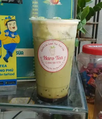 Hình ảnh Matcha Trân Châu Đường Đen 