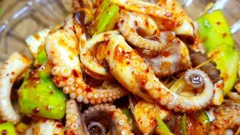Hình ảnh Bạch tuộc sốt Thái