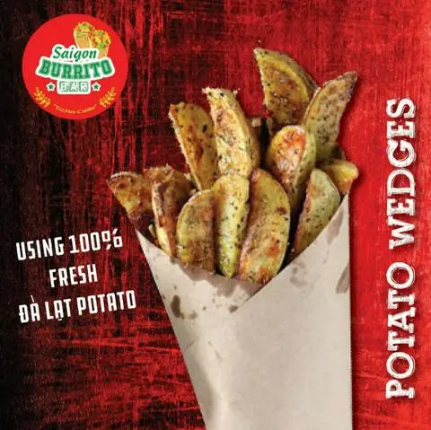 Hình ảnh Khoai Tây Chiên Múi Cau | Potato Wedges