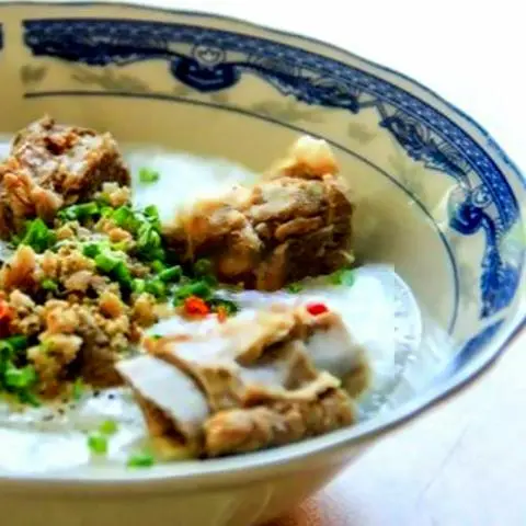Hình ảnh Cháo Sườn Thịt Bằm