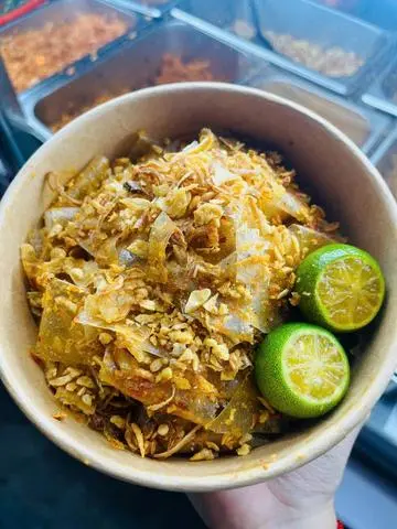 Hình ảnh bánh tráng sa tế tỏi 