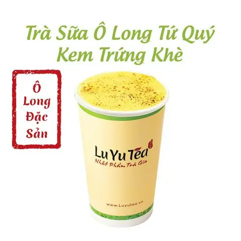 Hình ảnh Trà Sữa Ô Long Tứ Quý Kem Trứng Khè