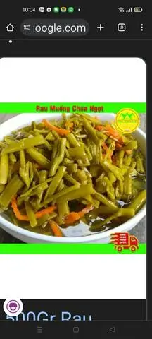 Hình ảnh rau muống xào tỏi 