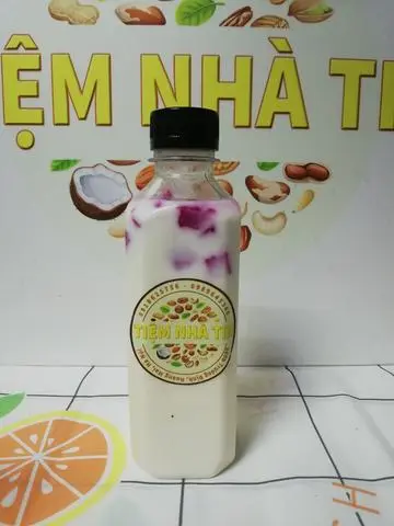 Hình ảnh Sữa chua uống mix thanh long