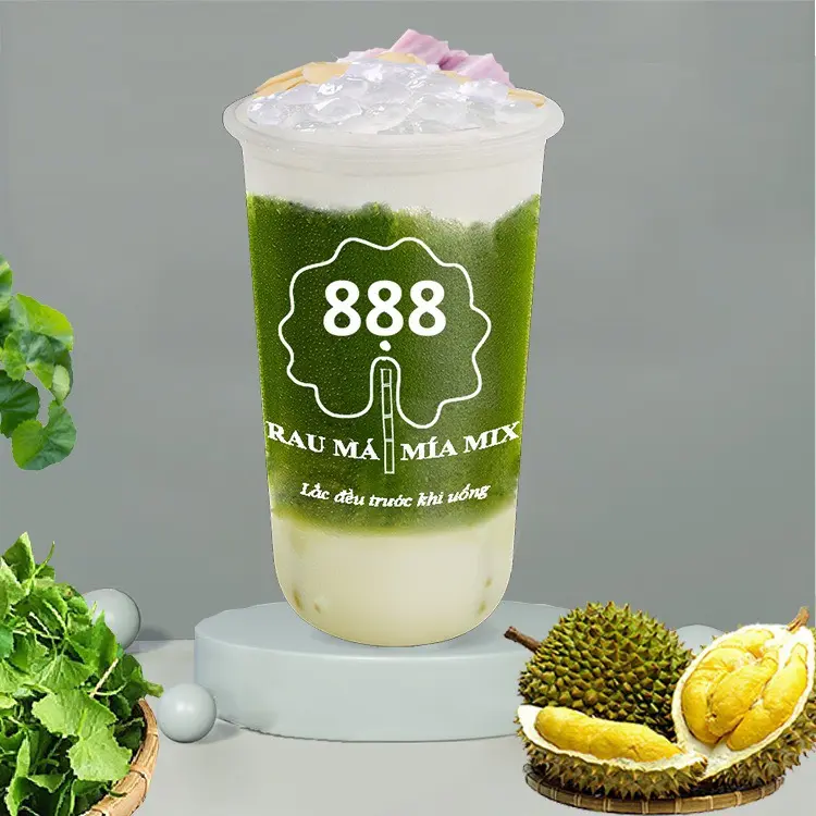 Hình ảnh Rau Má Mix Sầu Riêng
