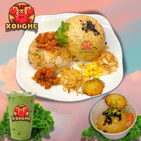 Hình ảnh Xôi Ghẹ Đặc Biệt + Trà Sữa