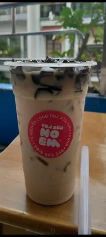 Hình ảnh sữa tươi cafe sương sáo hạt é size L