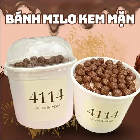 Hình ảnh Bánh Milo Kem Mặn Mà