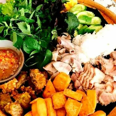 Hình ảnh Bún đậu thịt