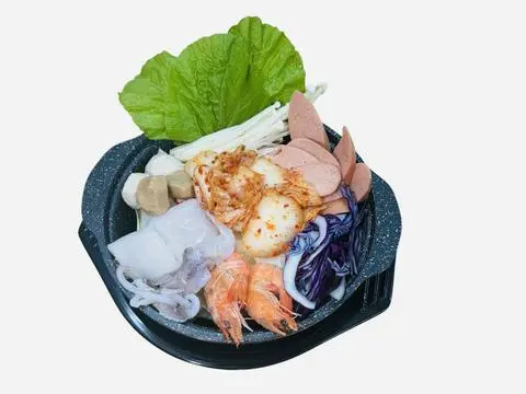 Hình ảnh mì cay hải sản