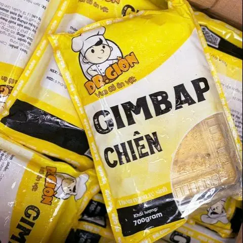Hình ảnh Gimpap chiên xù Dr Giòn (Hộp 5 cuộn 700g) 