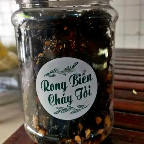 Hình ảnh Rong biển cháy tỏi