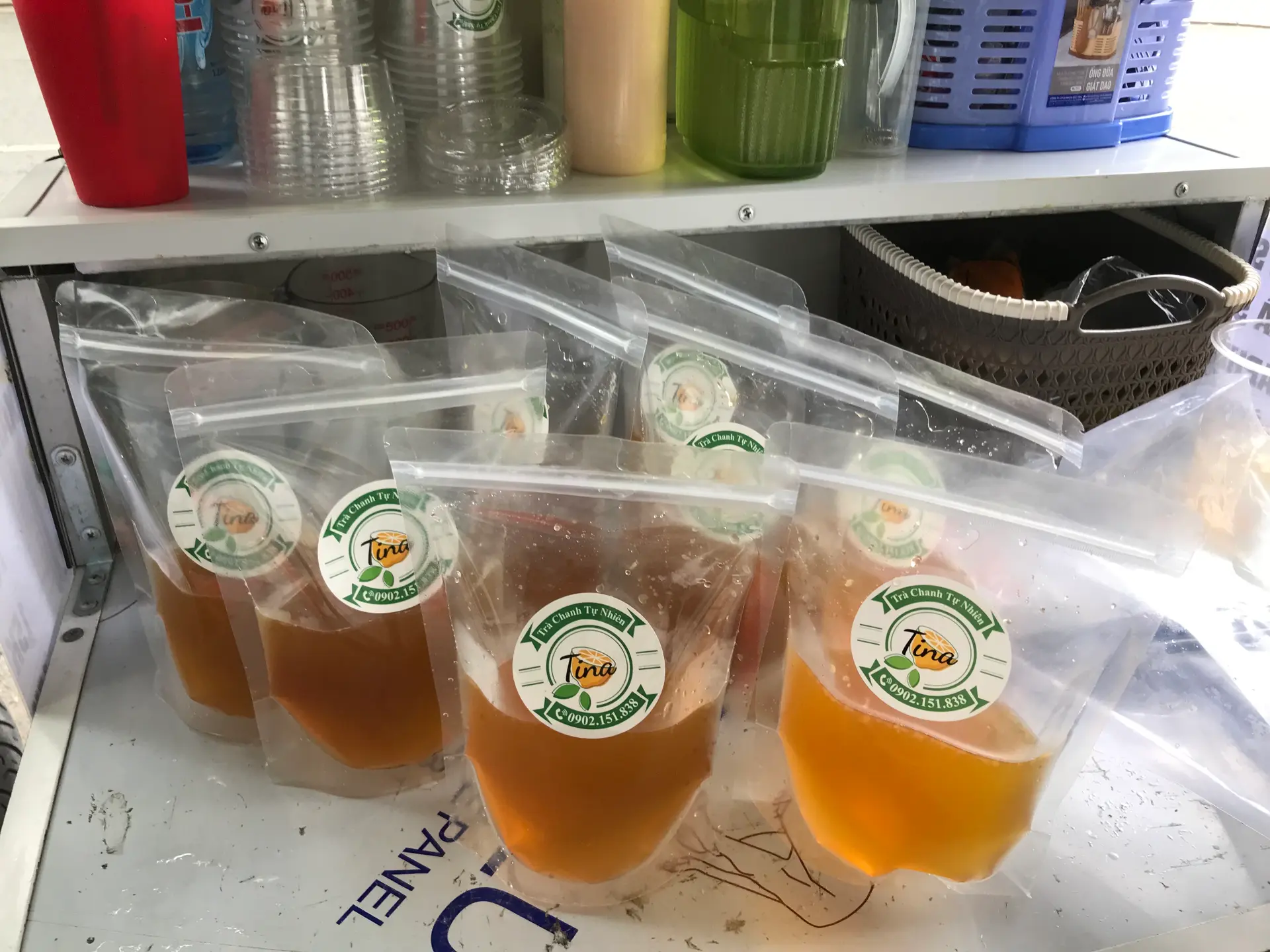Hình ảnh Combo 5 bịch trà tắc